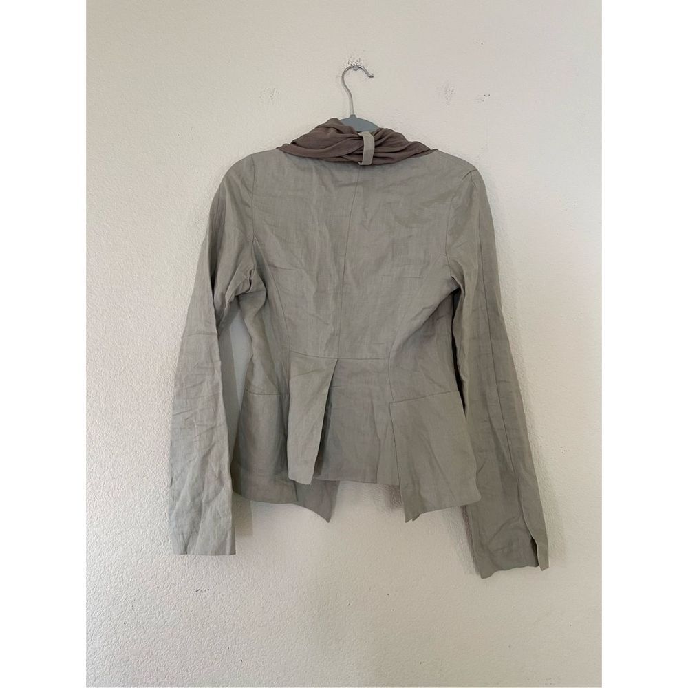 Elm Design Linen Boho Jacket Size Xsmall - image 3